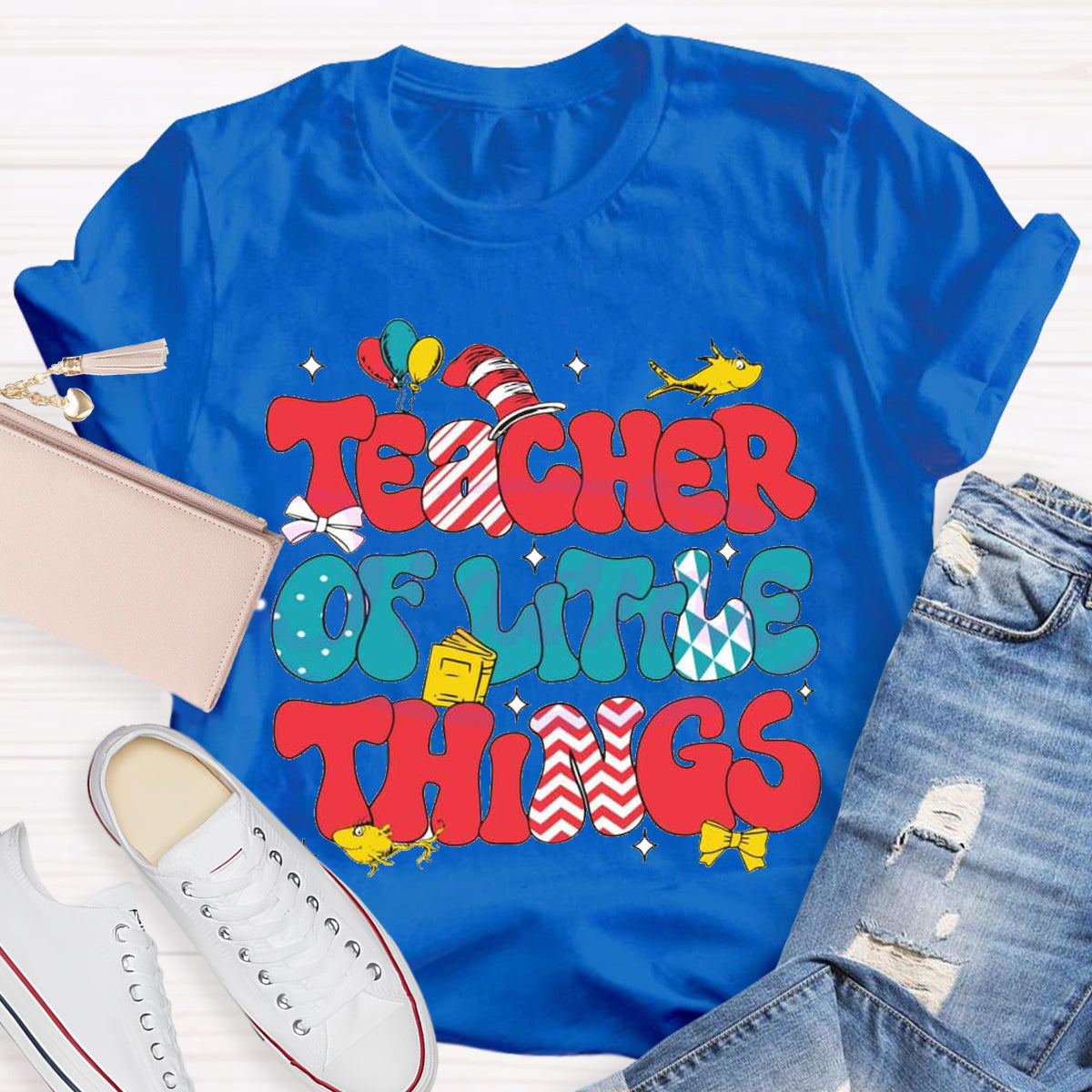 Teacher Of Little Things National Read Teacher T-Shirt