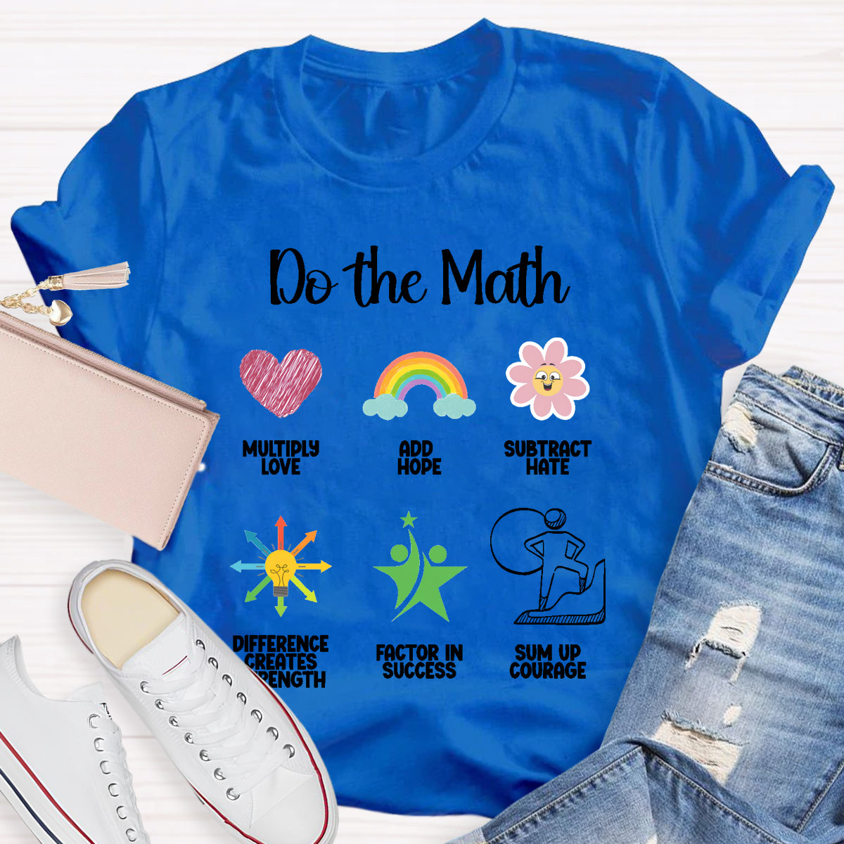 Do The Math Add Hope Math Teacher T-Shirt