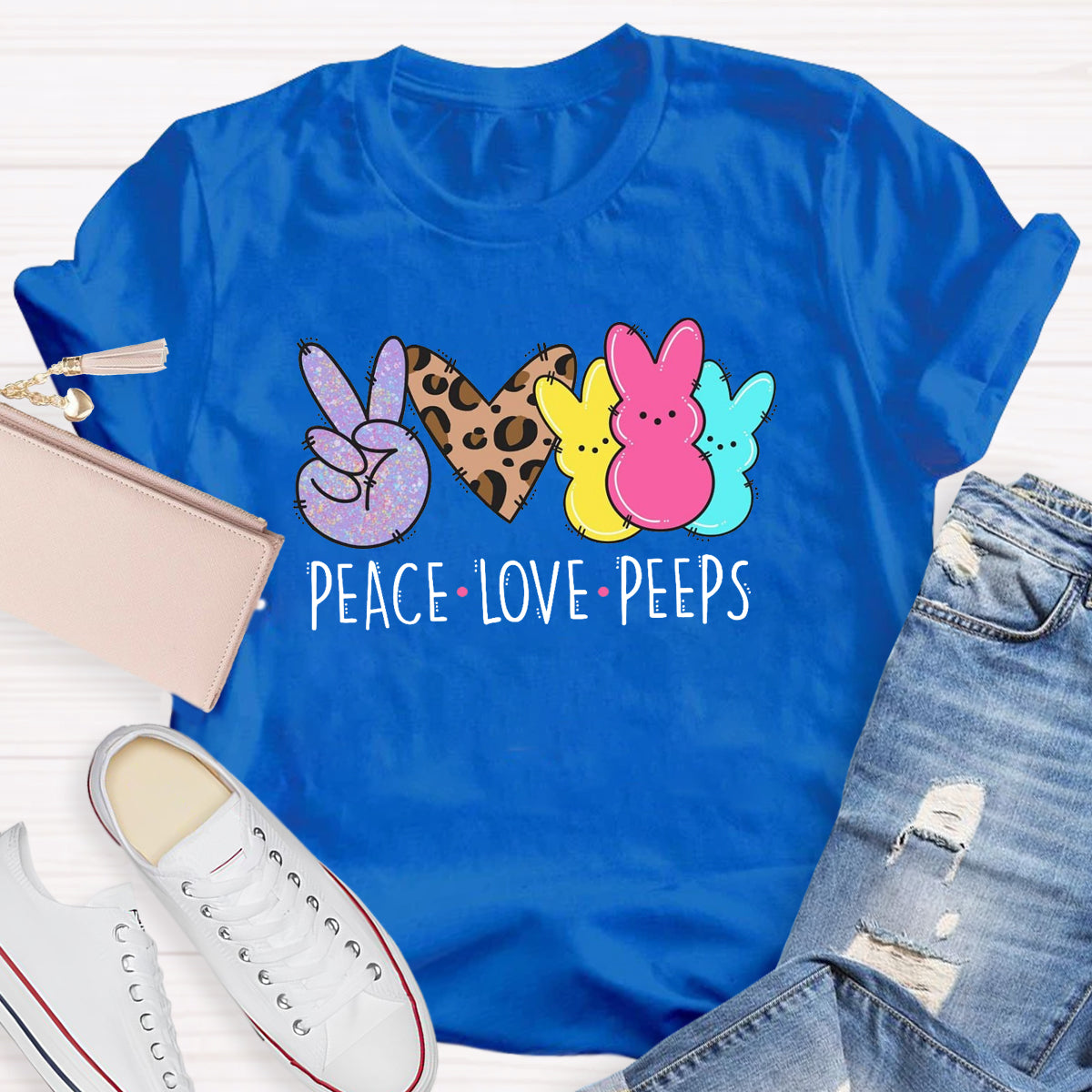 Peace Love Peeps T-Shirt