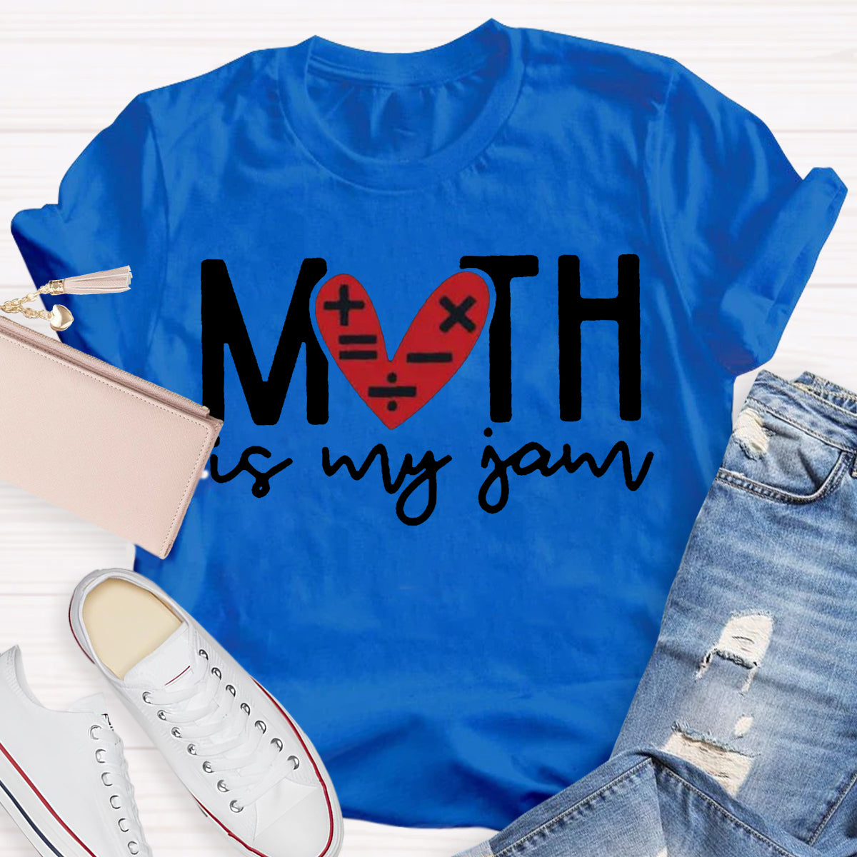 Math Is My Jam Math Teacher T-Shirt