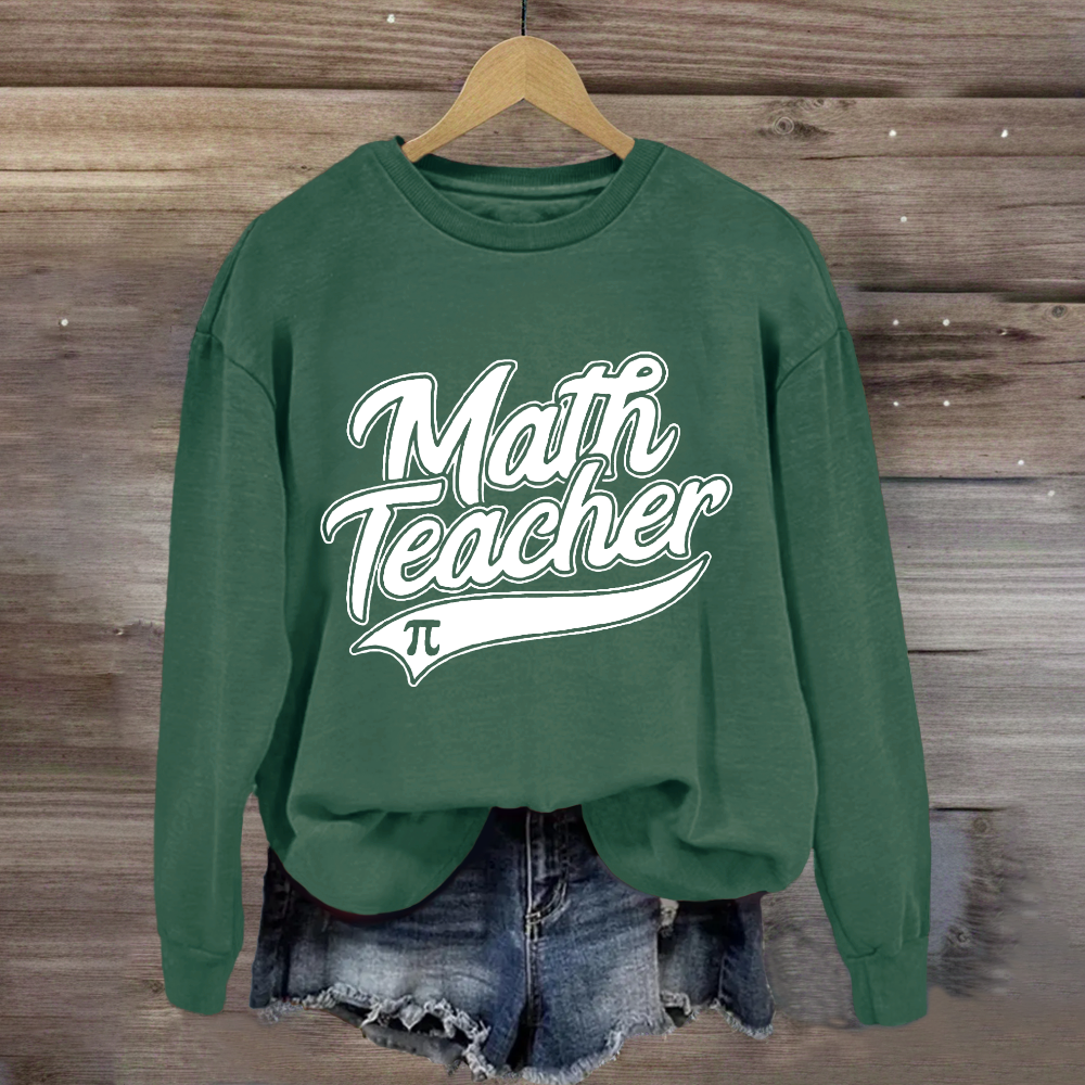 Math Teacher Pi Day Sweatshirt