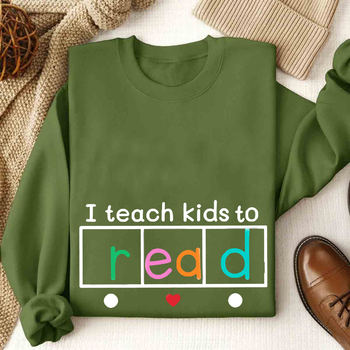 Teach Kids To Read Sweatshirt