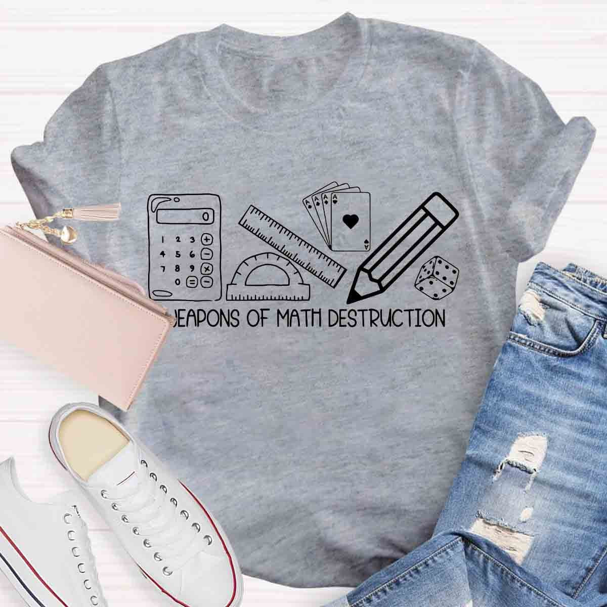 Weapons Of Math Destruction Teacher T-Shirt