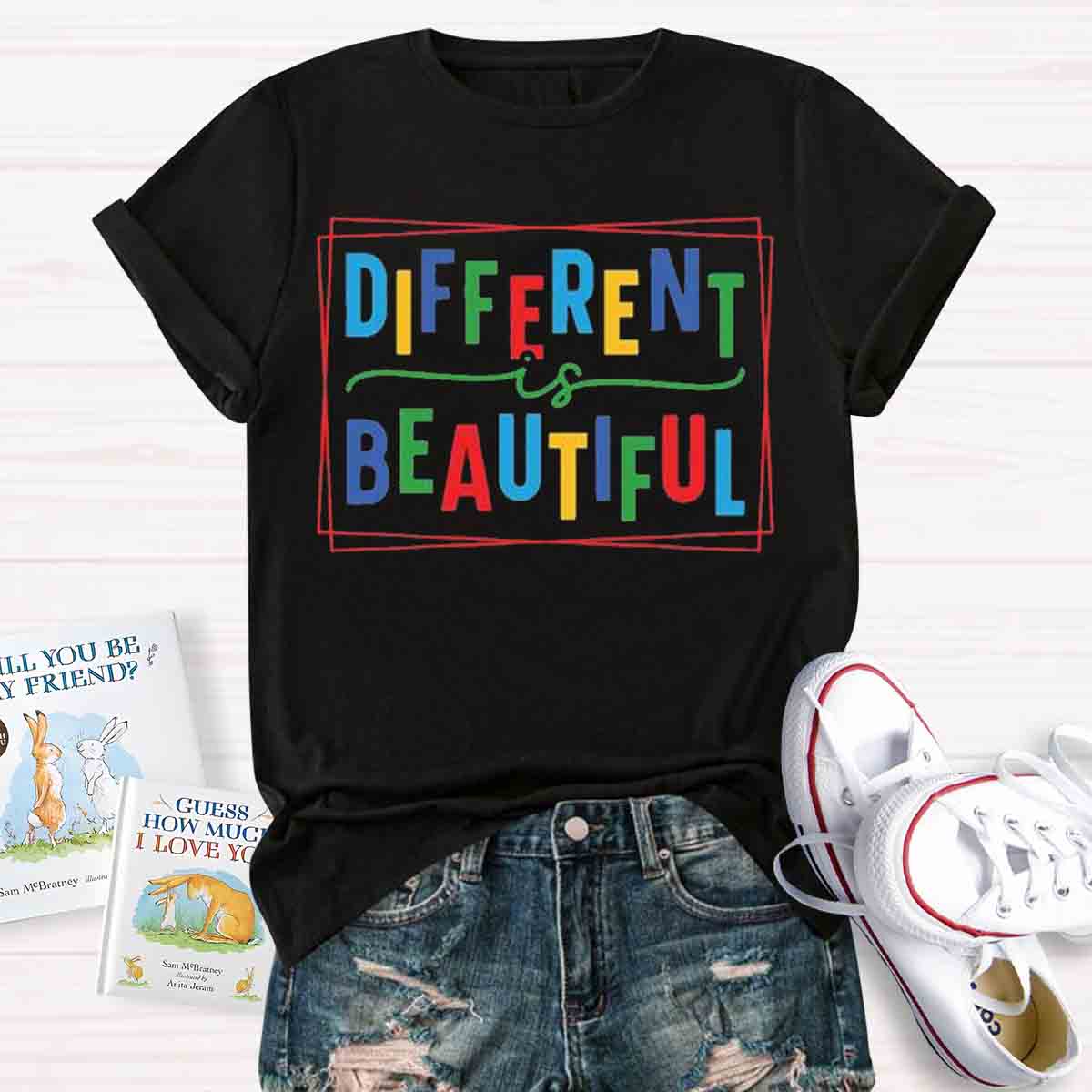 Different Is Beautiful T-shirt