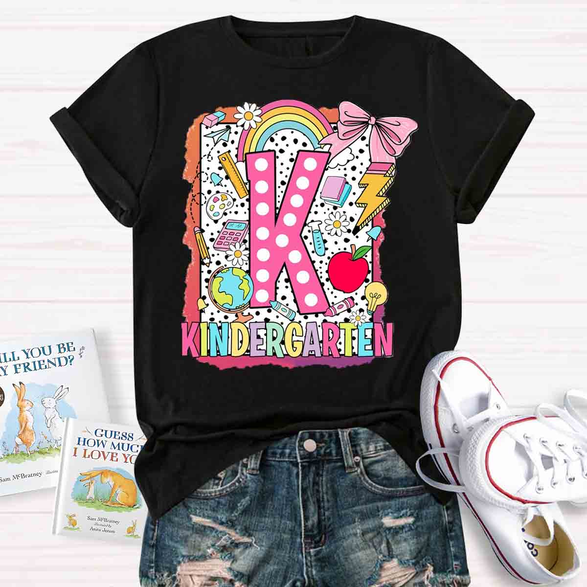 Personalized Grade Dot Design T-shirt