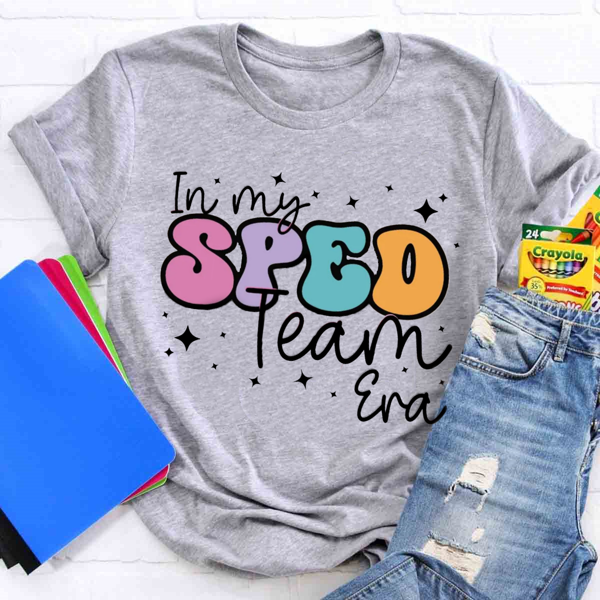 In My Sped Team Era Teacher T-Shirt