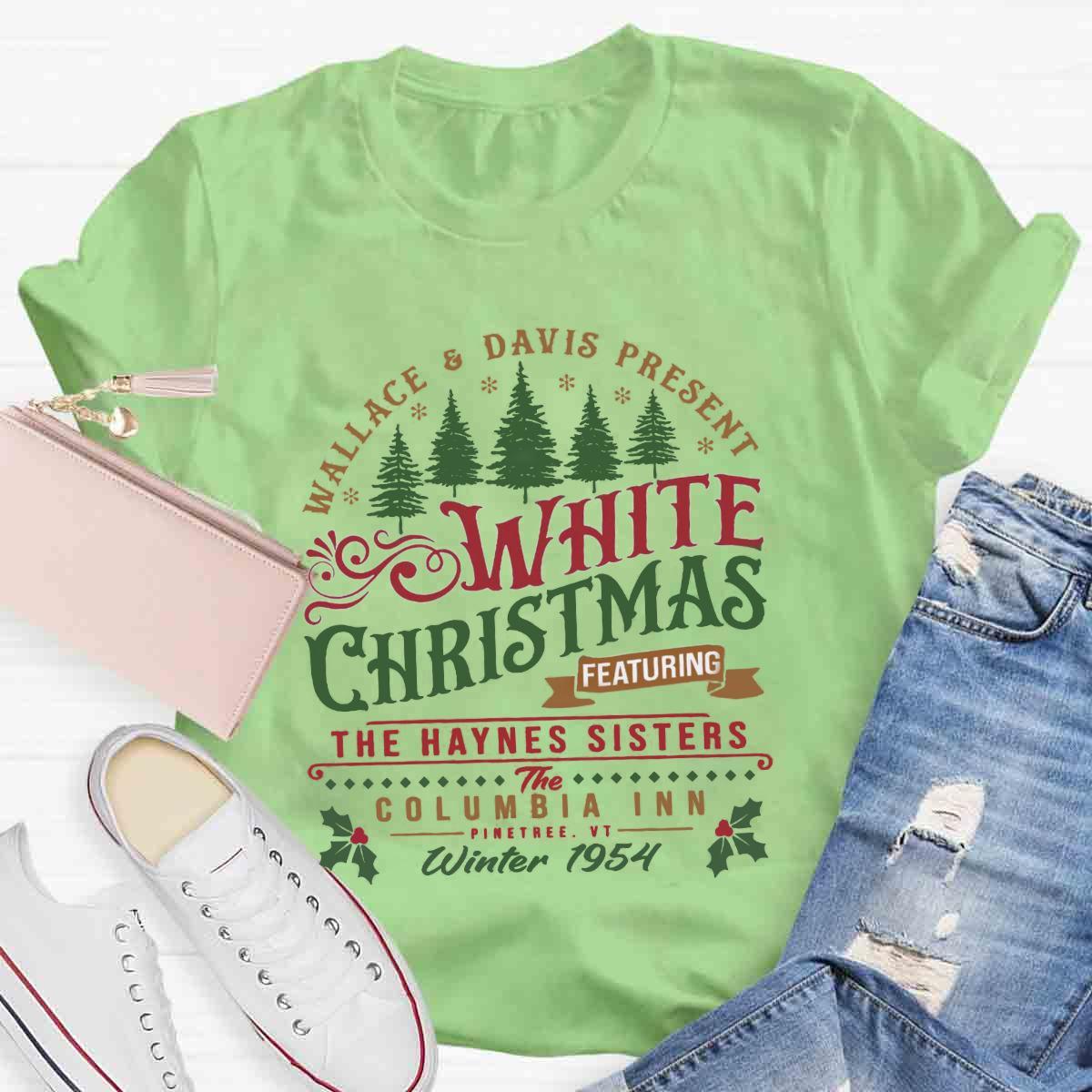 White Christmas Columbia Inn T-Shirt