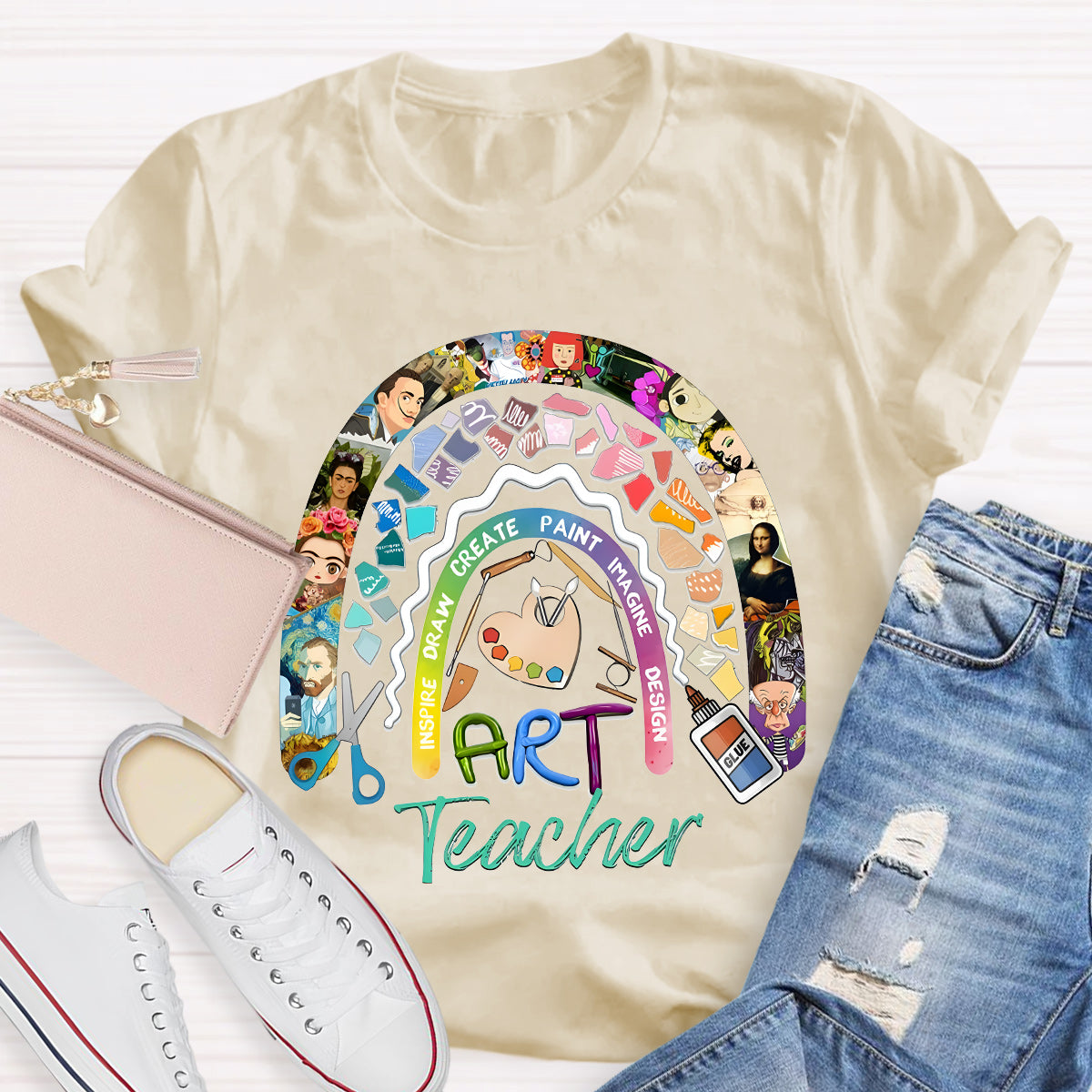 Art Teacher Design Teacher T-Shirt