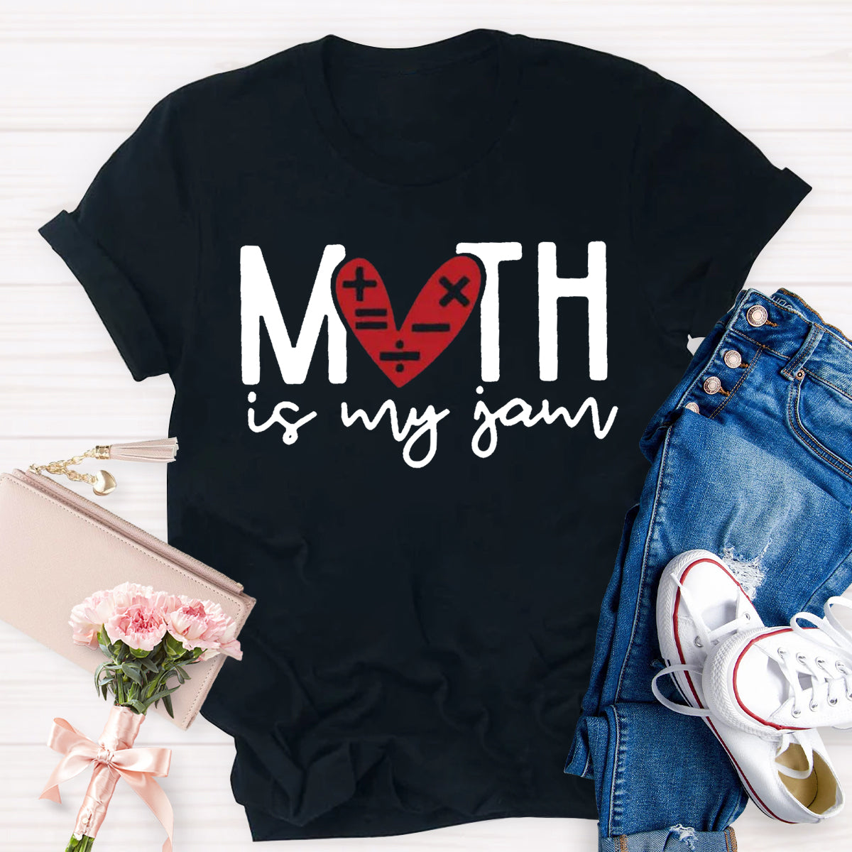 Math Is My Jam Math Teacher T-Shirt