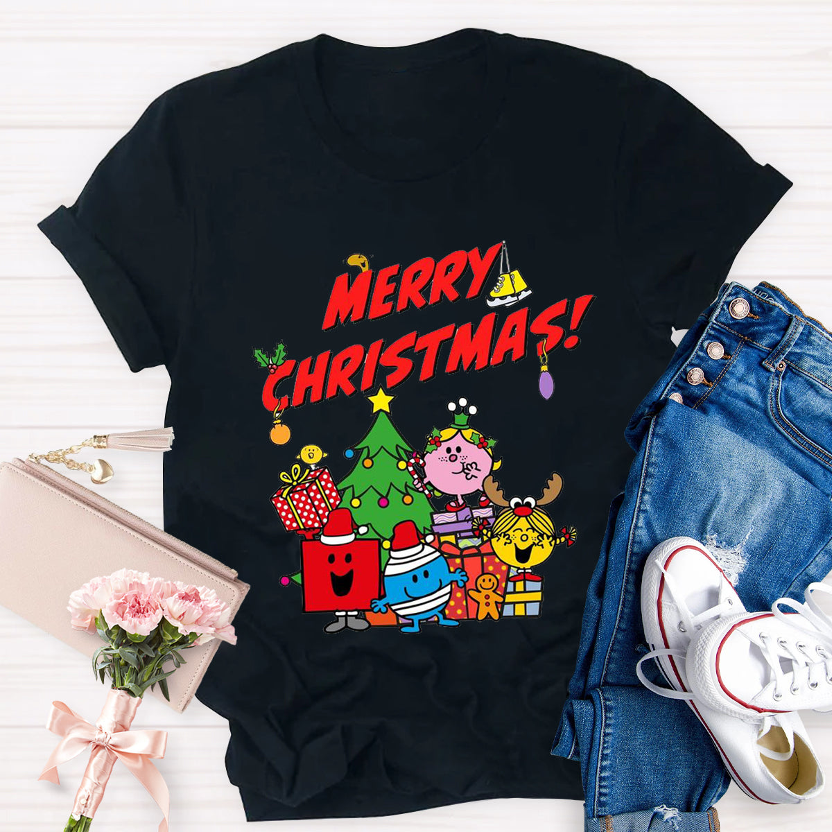 Merry Merry Little Miss Teacher T-Shirt