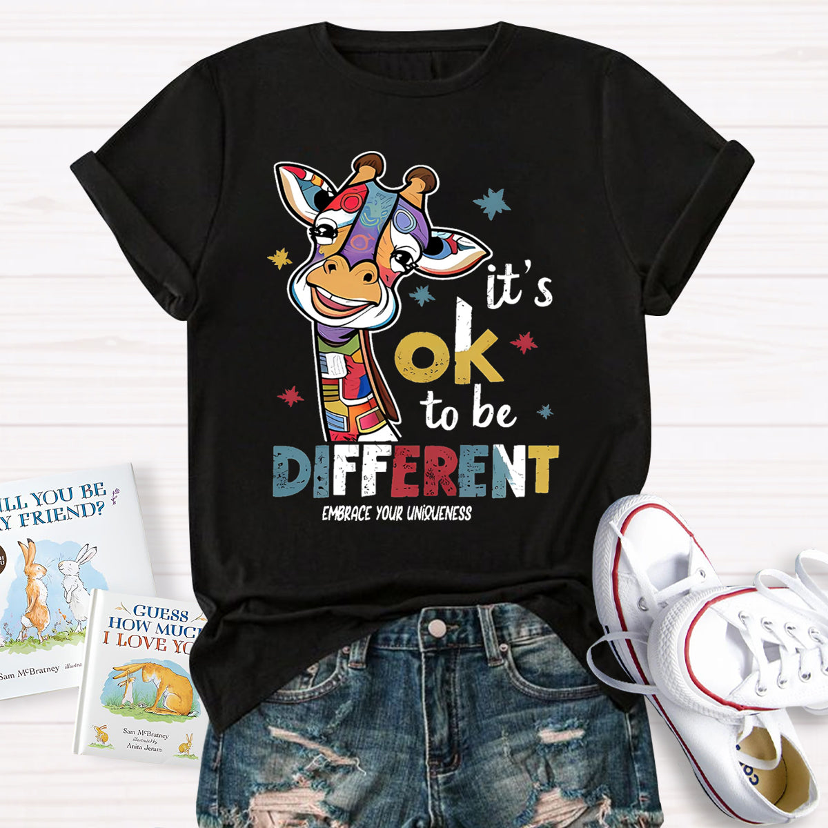 It's Ok To Be Different Embrace Your Uniqueness T-Shirt