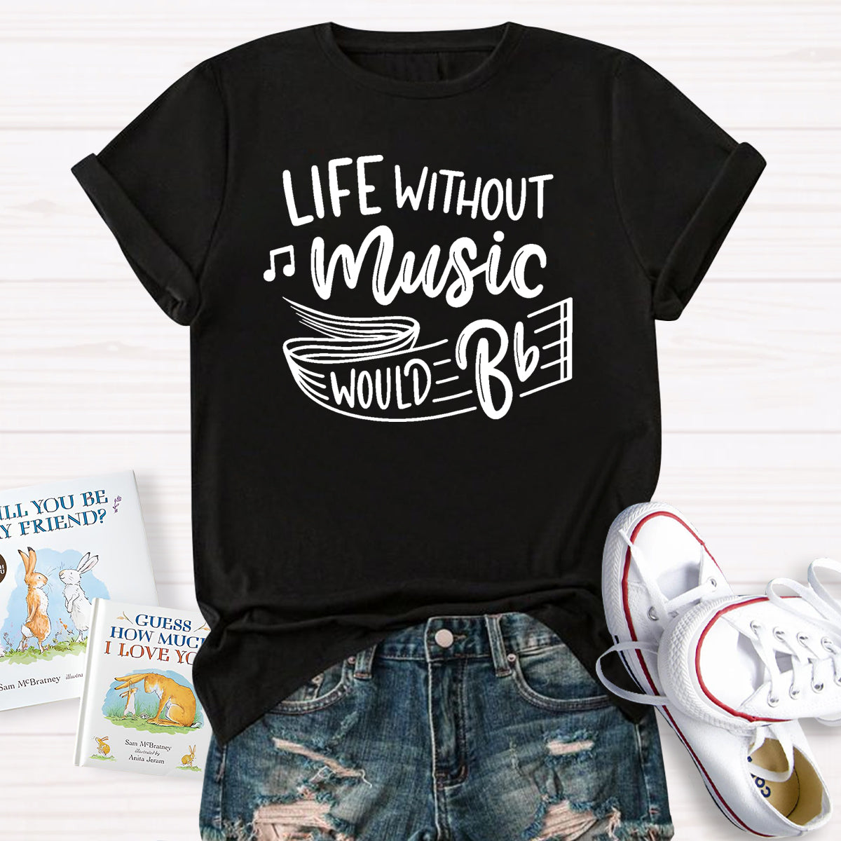 Life Without Music Would Be Boring T-Shirt