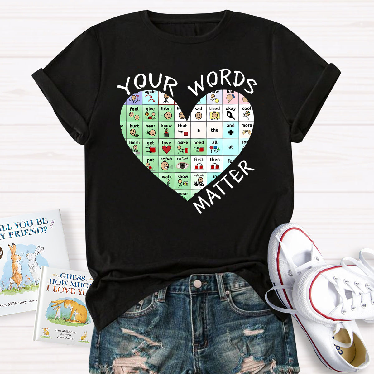 Your Words Do Matter Teacher T-Shirt