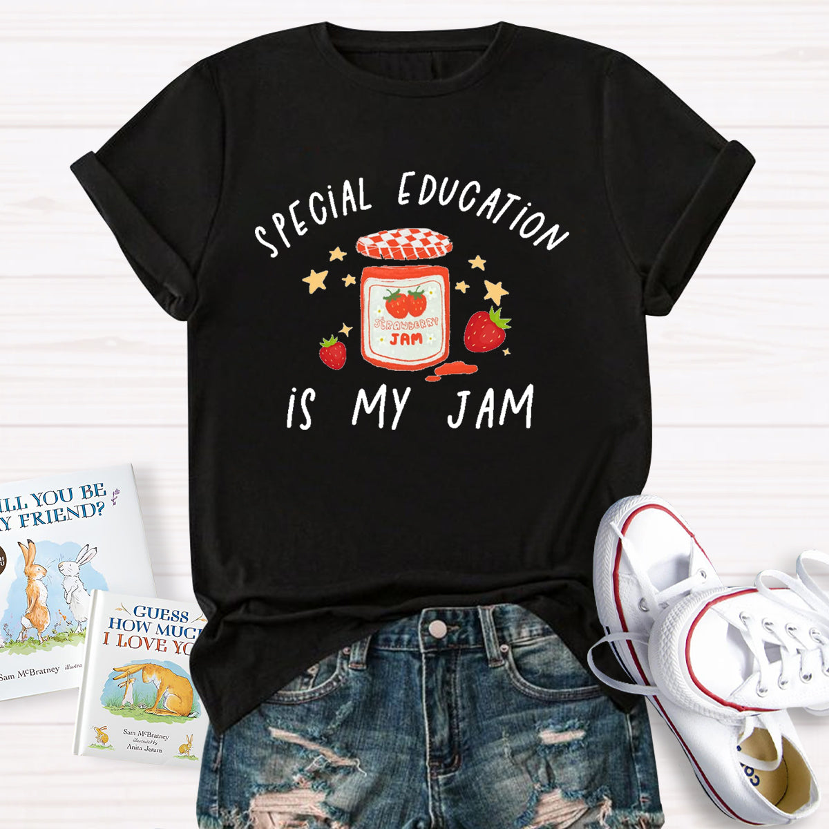 Special Education Is My Jam Teacher T-Shirt