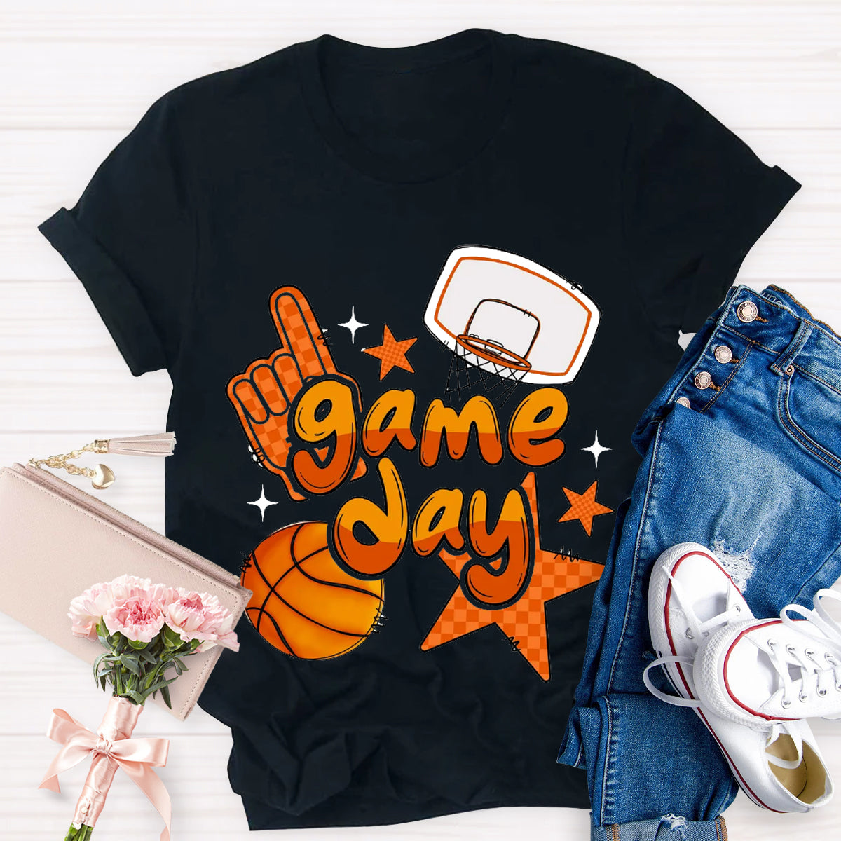 Basketball Game Day  T-Shirt