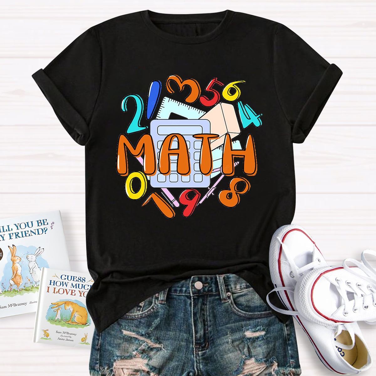 Math Number Teacher T-Shirt