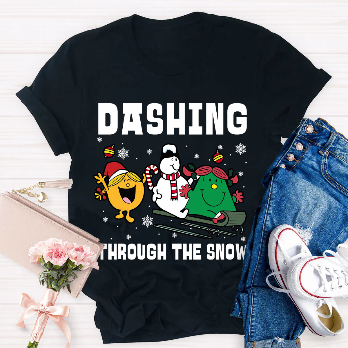 Dashing Through The Snow T-Shirt