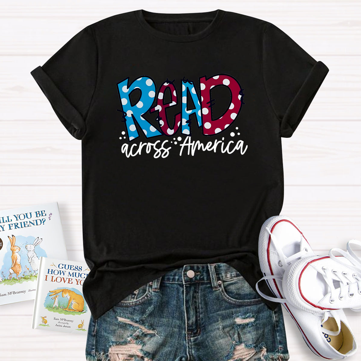 Read Across America Children's Books T-Shirt