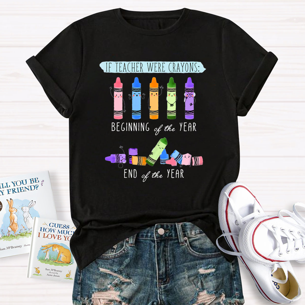 If Teacher Were Crayons Art Teacher T-Shirt