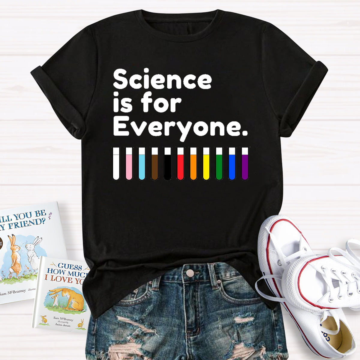 Science Is For Everyone Teacher T-Shirt