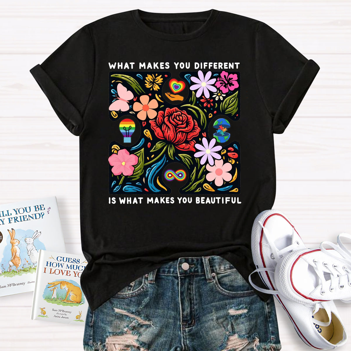 What Makes You Different Is What Make You Beautiful T-Shirt