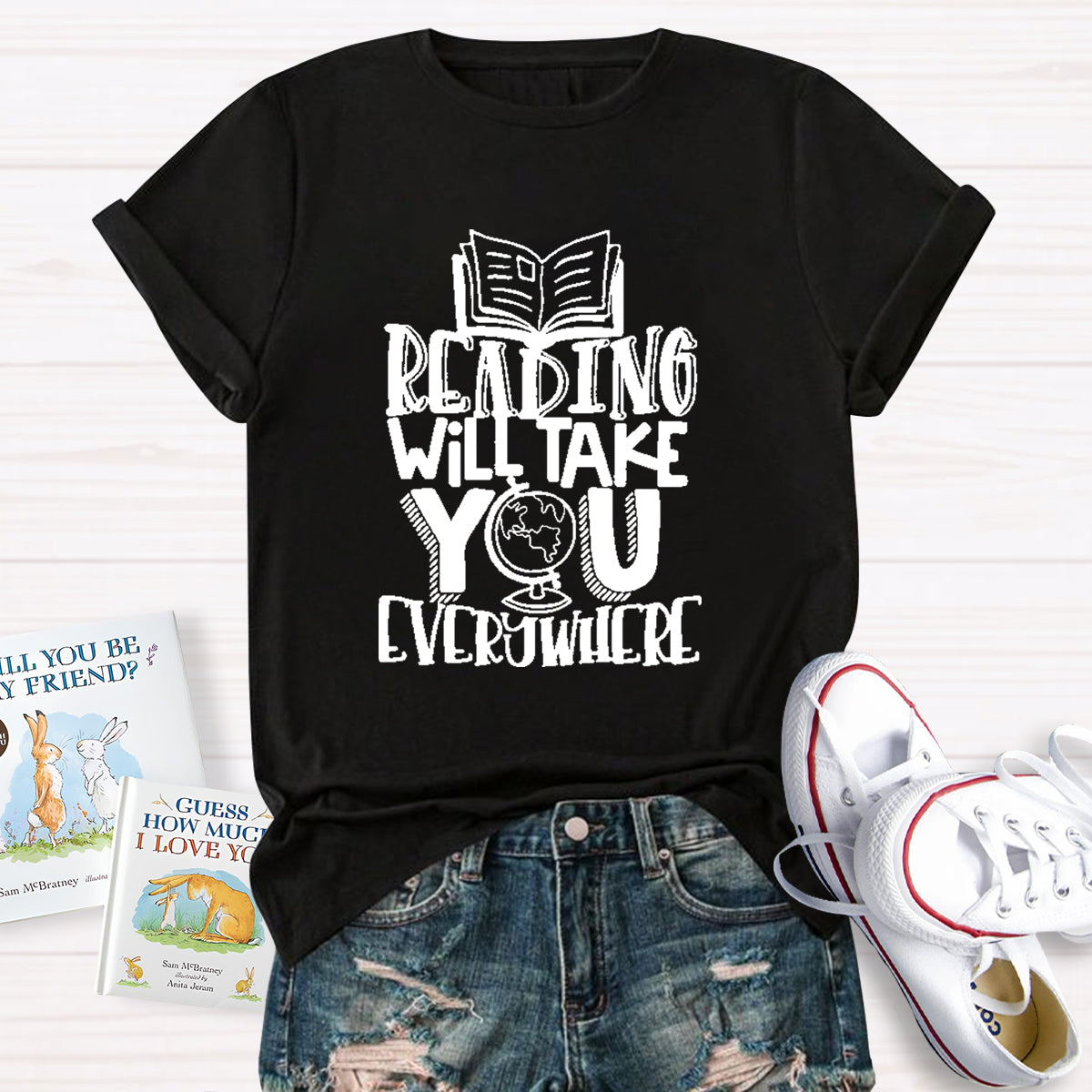 Reading Will Take You Everything T-Shirt