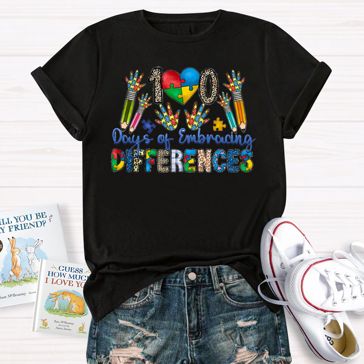 100 Days Of Embracing Difference T-Shirt