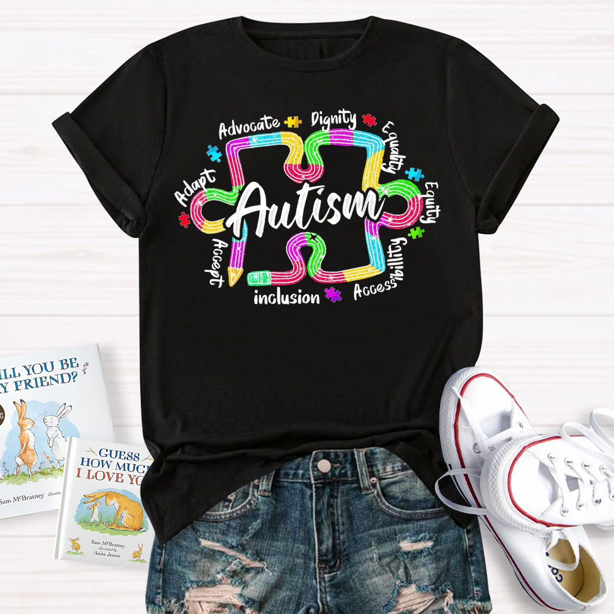 Autism Pencil Special Education T-Shirt