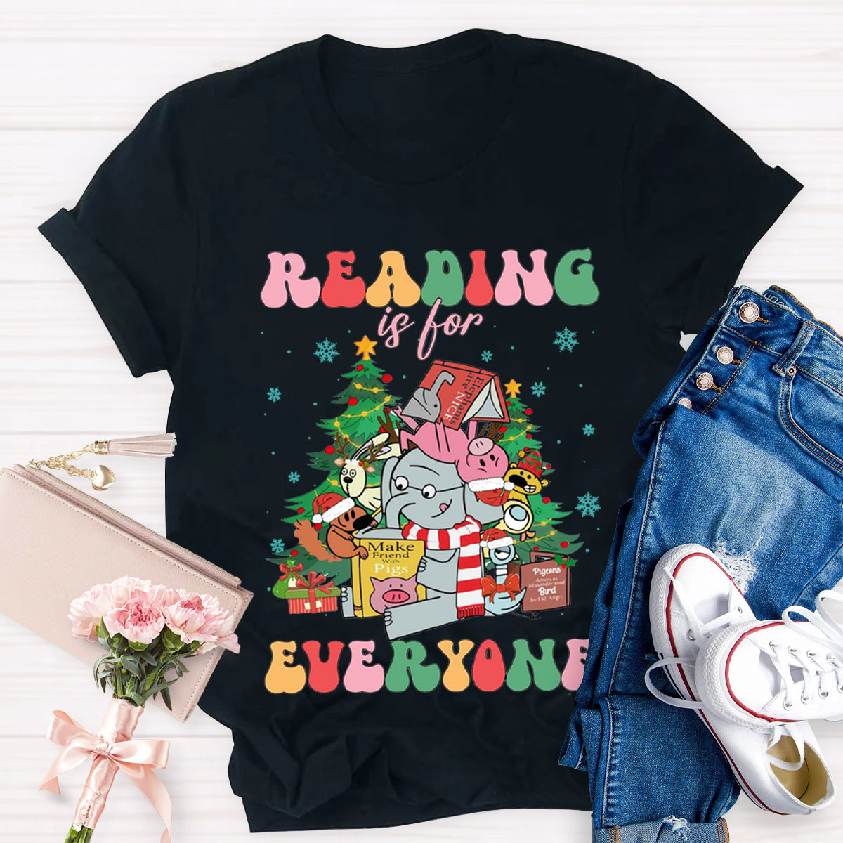 Reading Is For Everyone Teacher T-Shirt