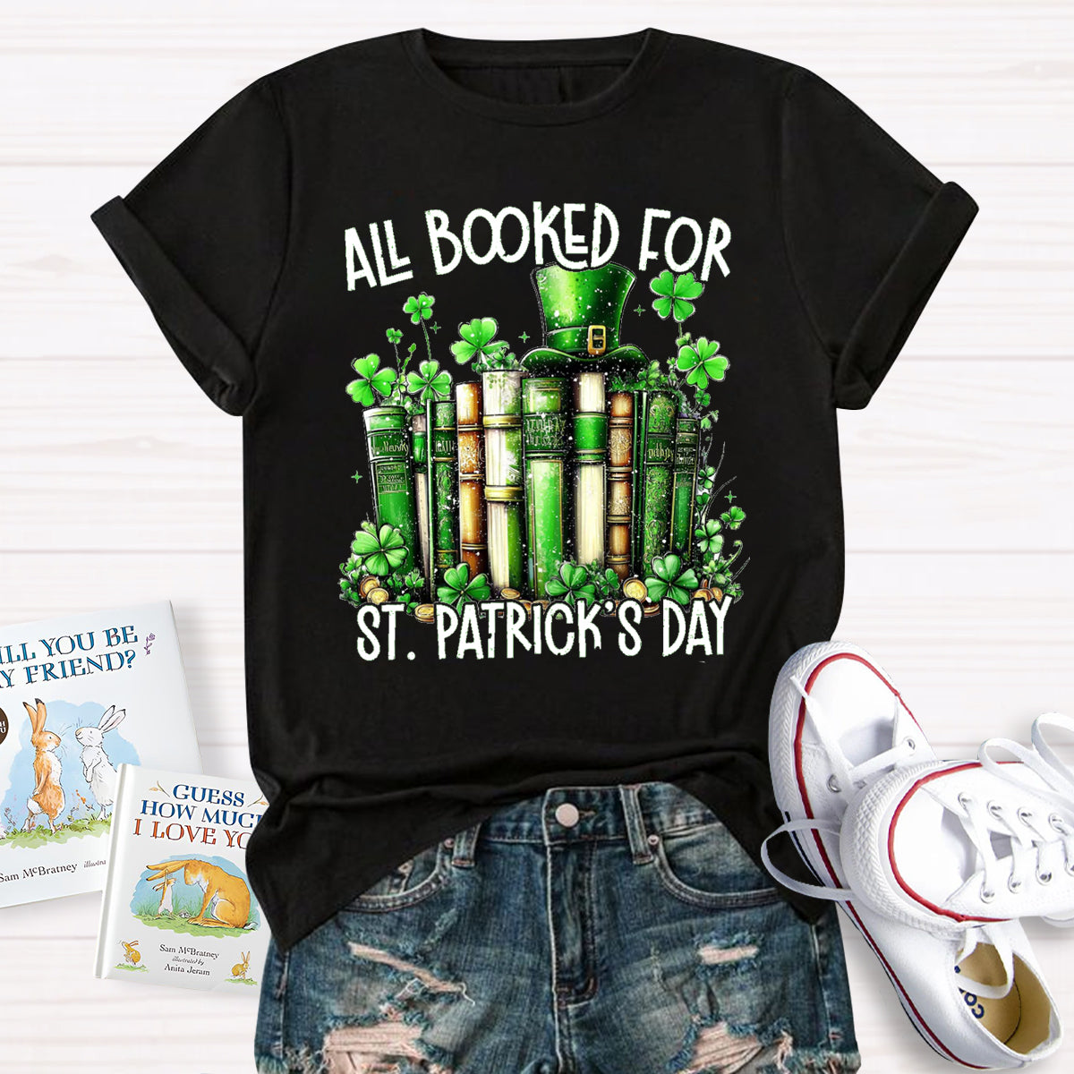 All Booked For St. Patrick'S Day T-Shirt