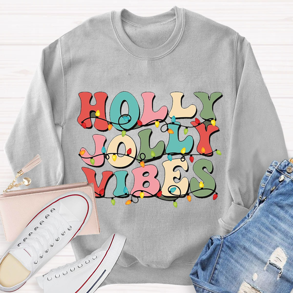 Holly Jolly Vibes Sweatshirt