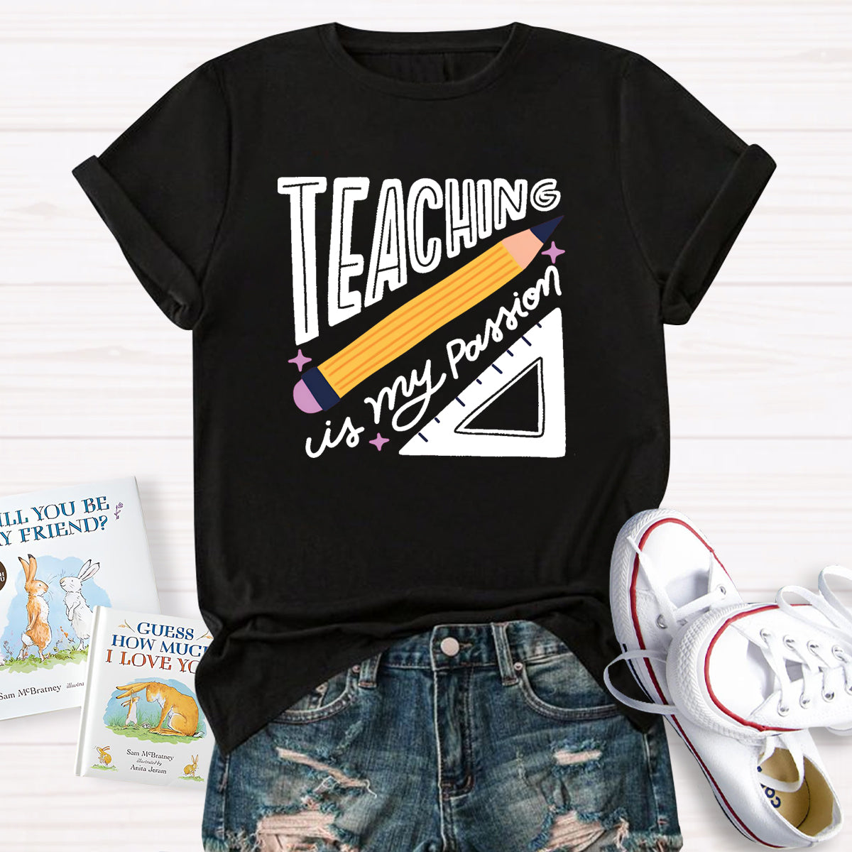 Teaching is My Passion Teacher T-Shirt