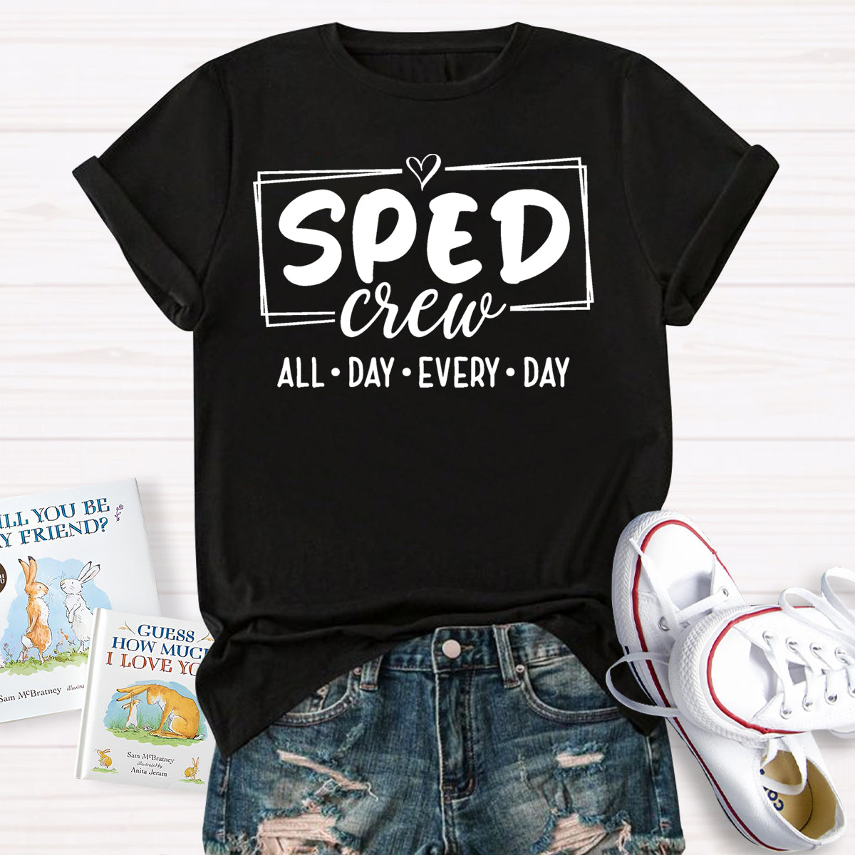 SPED Crew All Day Every Day T-Shirt