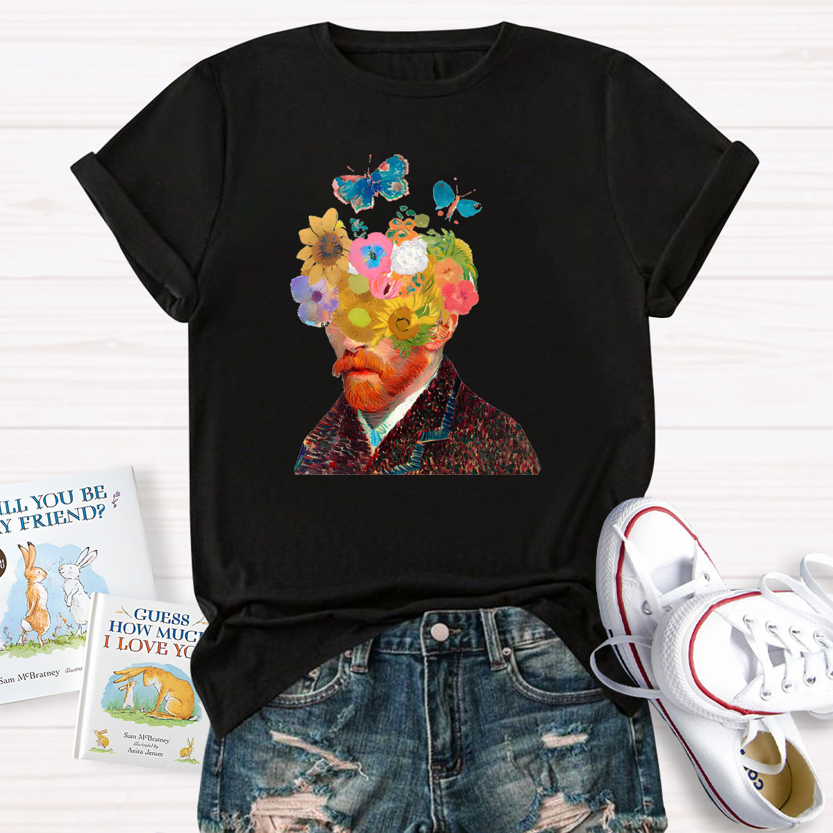 Minds Blooming Art Teacher T-Shirt