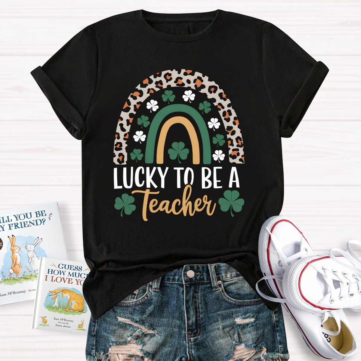 Lucky To Be A Teacher T-Shirt