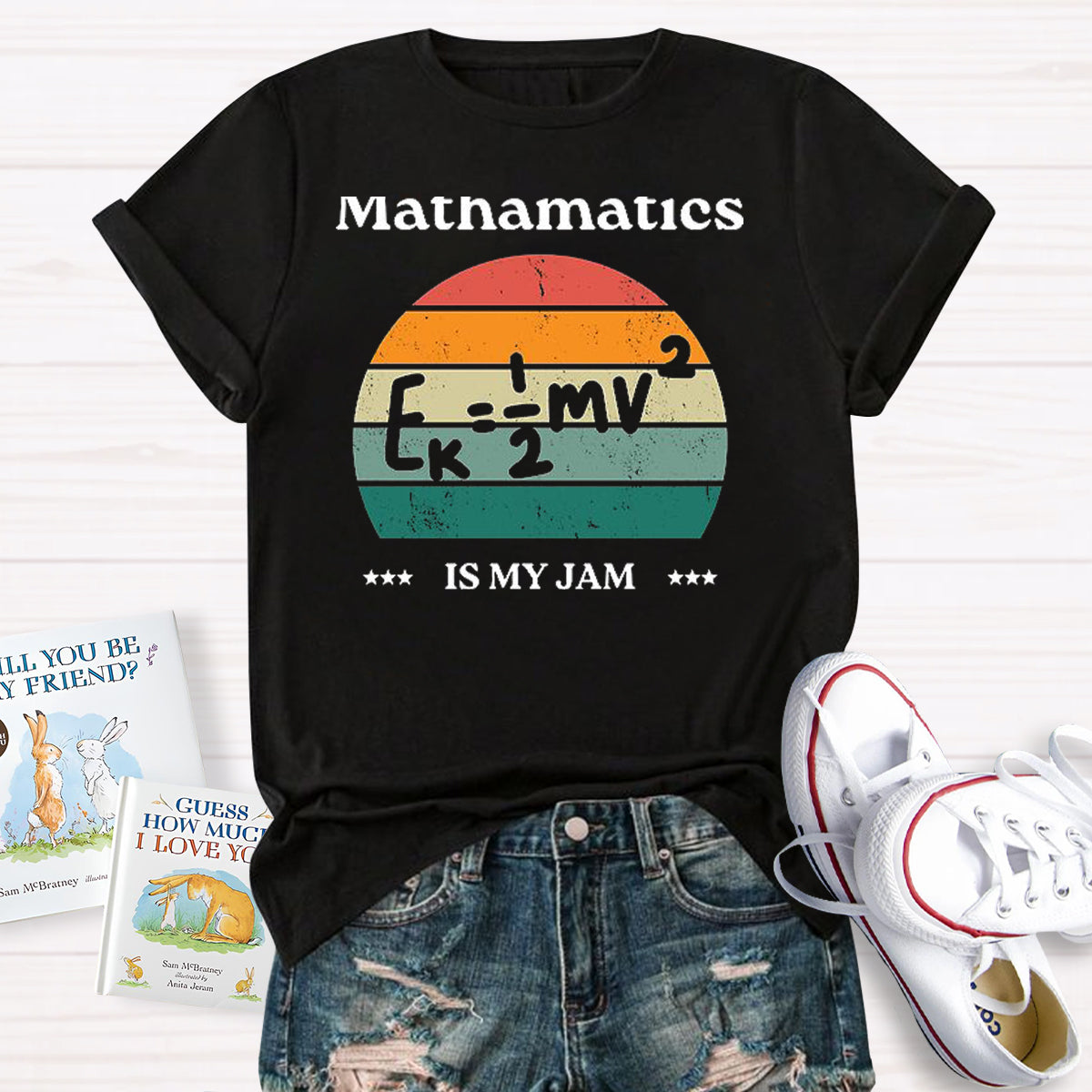 Mathematics Is My Jam Teacher T-Shirt