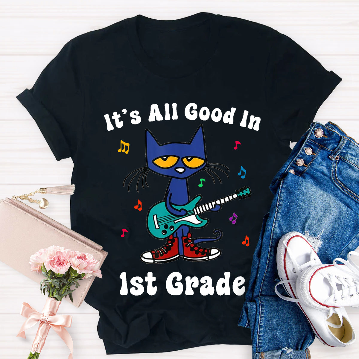 Personalized Grade It's All Good In School Grade T-Shirt