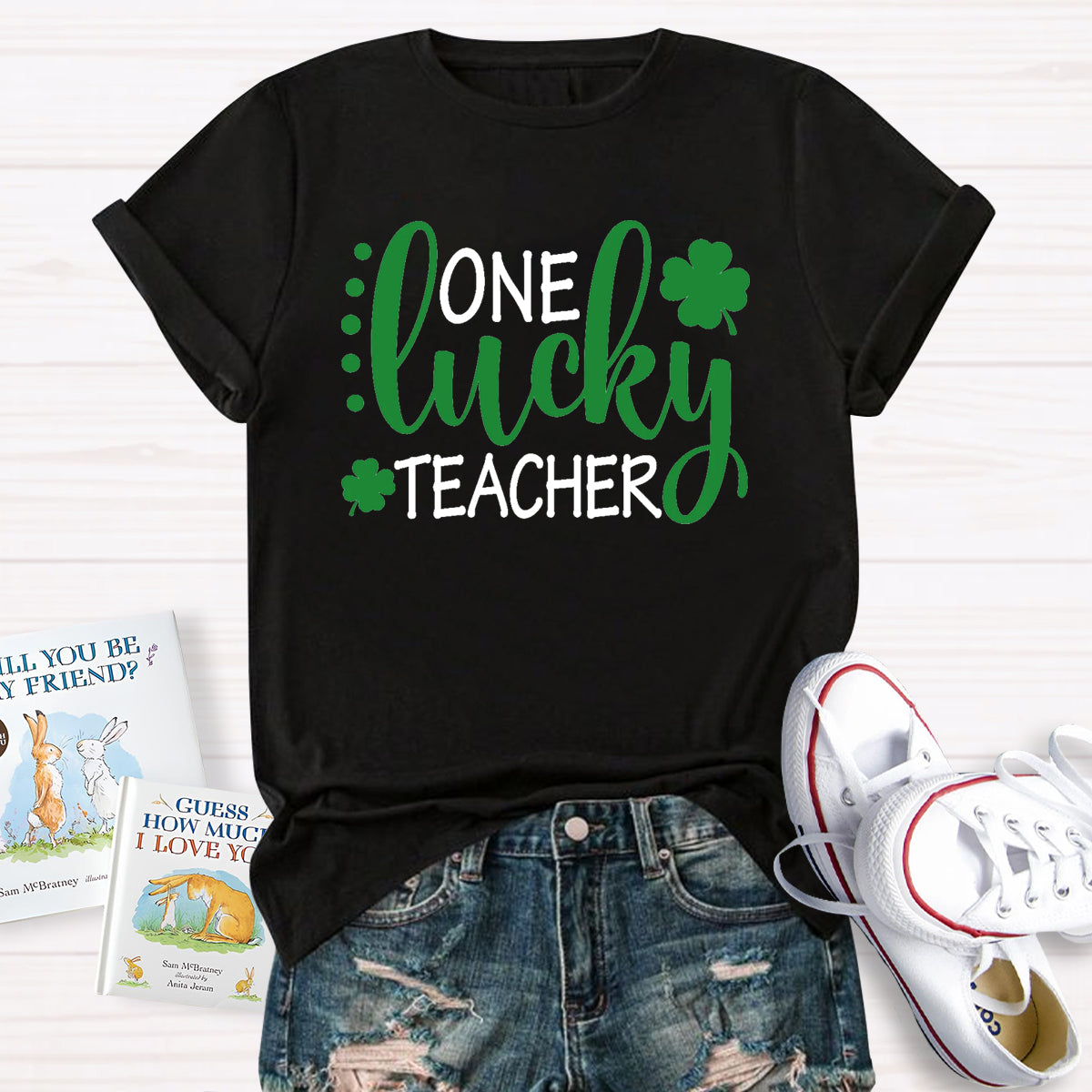 One Lucky Teacher T-Shirt