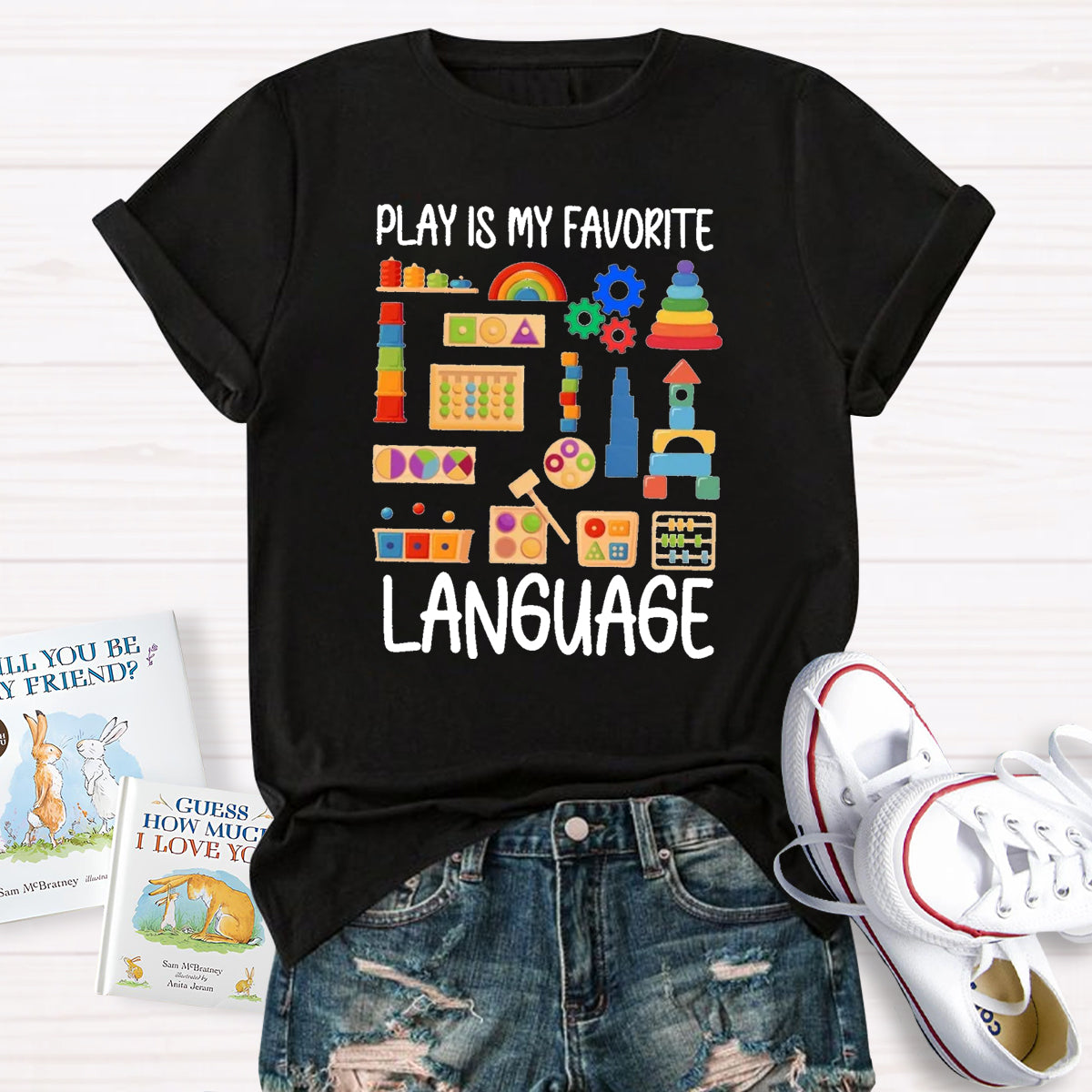 Play Is My Favorite Way to Learn Teacher T-Shirt