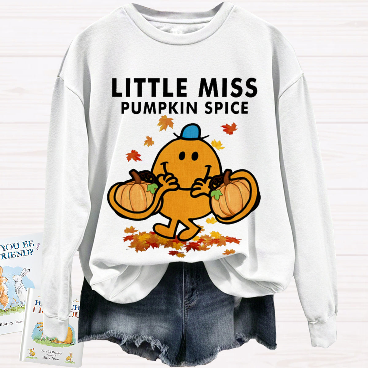 Little Miss Pumpkin Spice  Sweatshirt