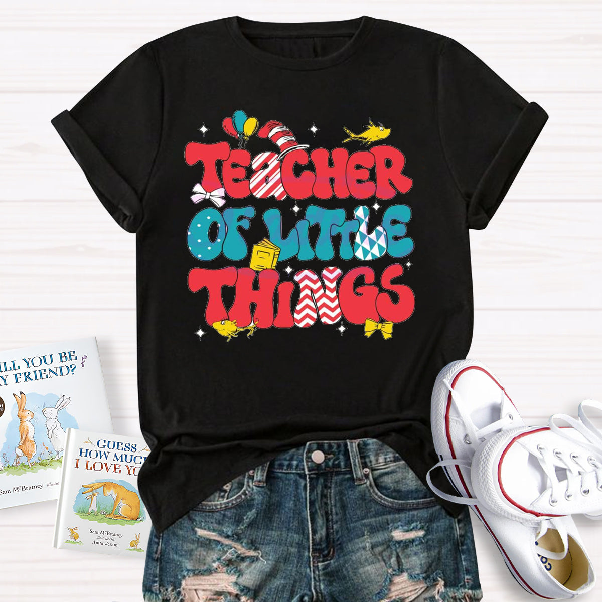 Teacher Of Little Things National Read Teacher T-Shirt