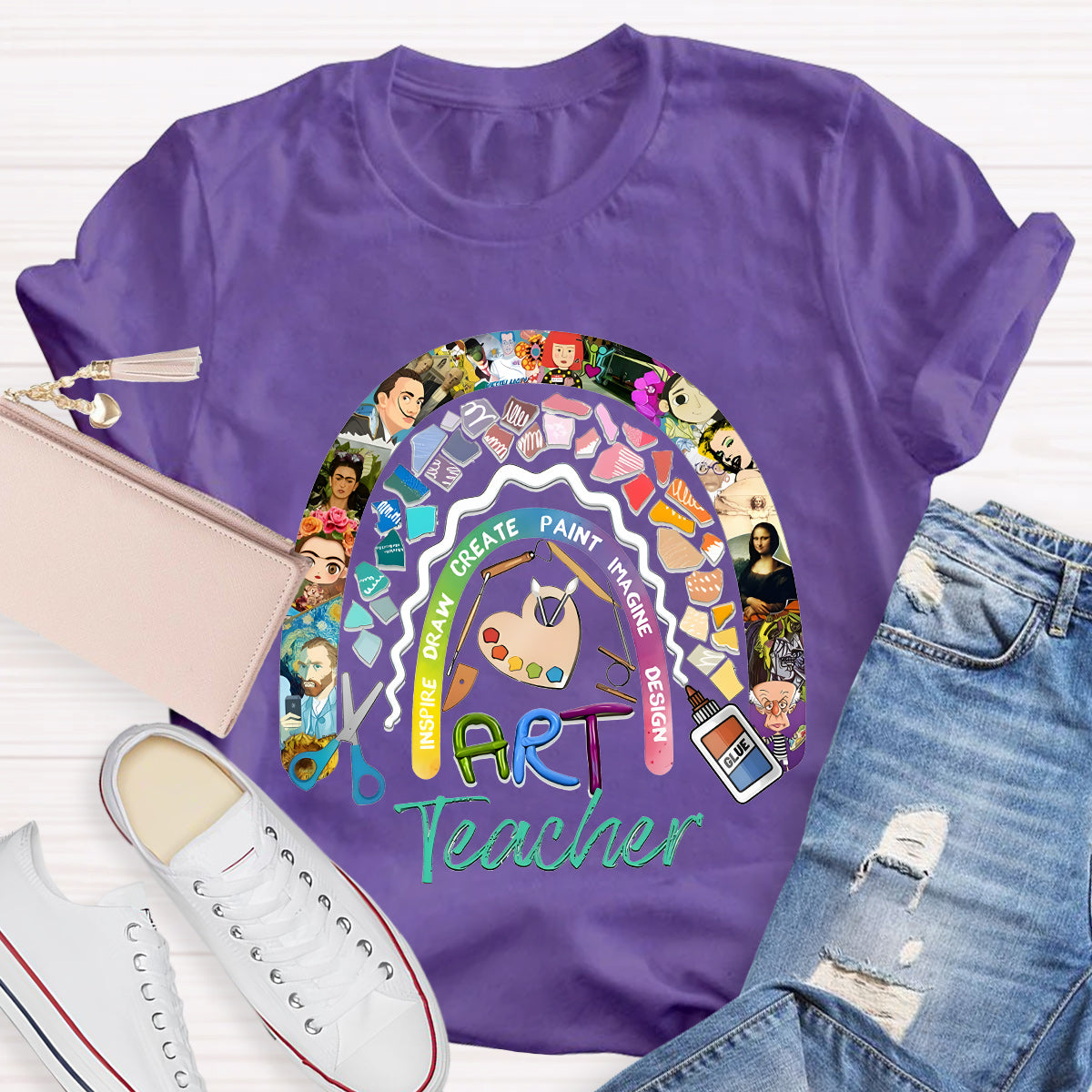 Art Teacher Design Teacher T-Shirt