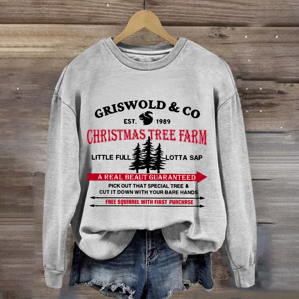 Griswold Co Christmas Tree Farm Sweatshirt