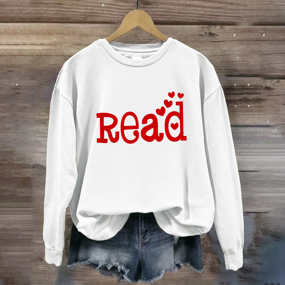 Read Lover Teacher Sweatshirt