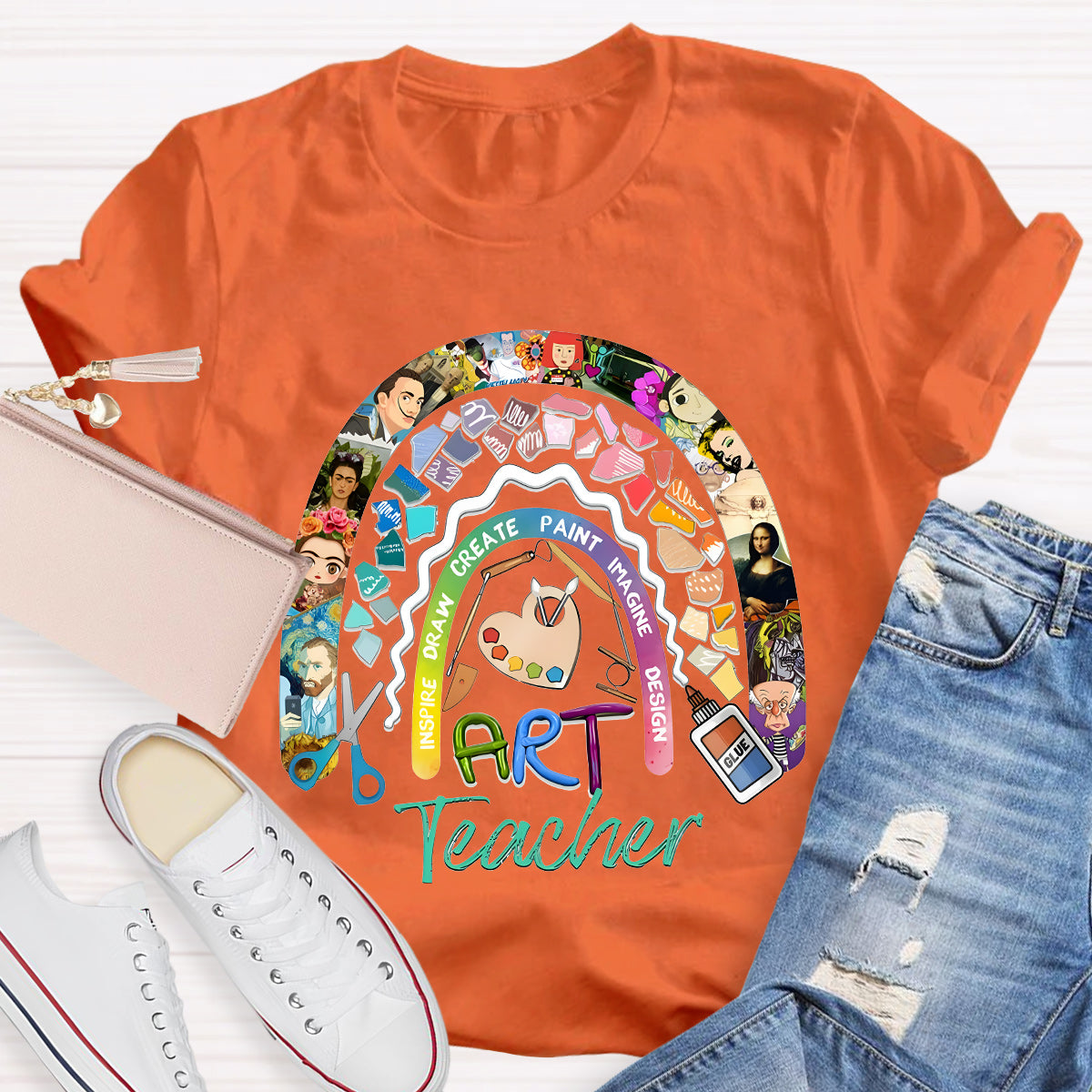 Art Teacher Design Teacher T-Shirt