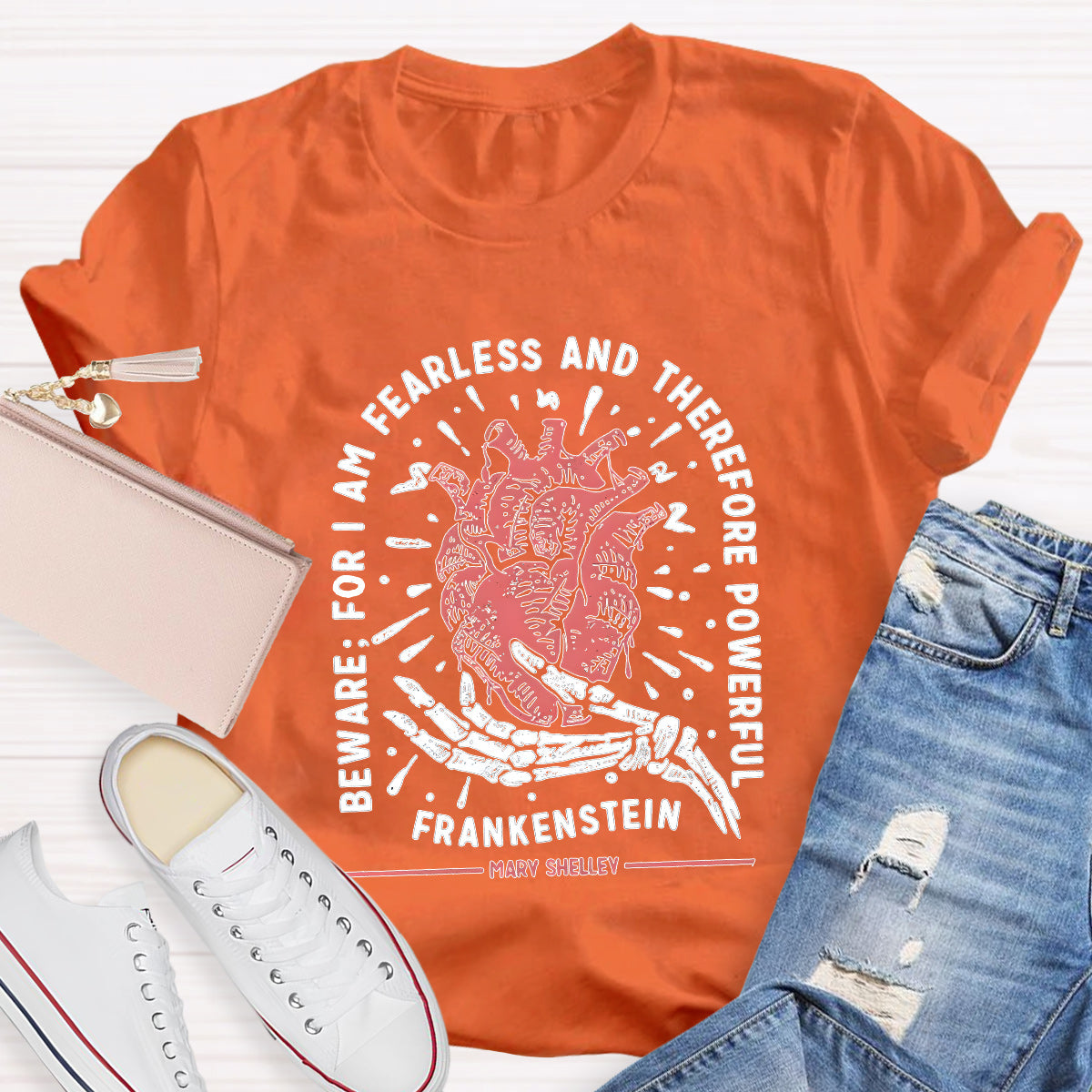 Beware For I Am Fearless Teacher T-Shirt