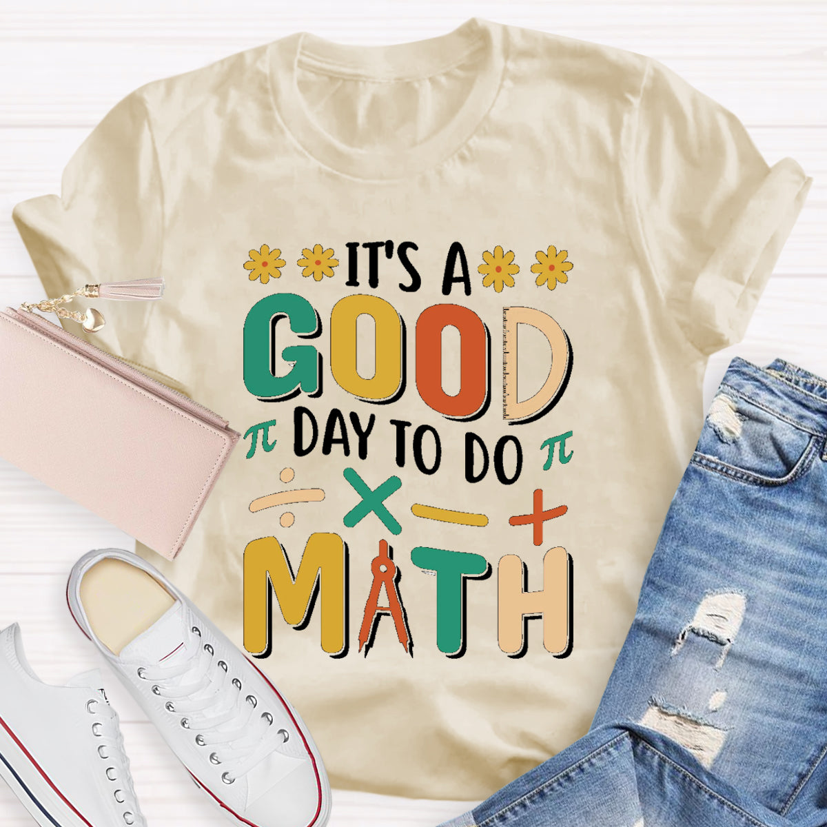 It's A Good Day To Do Math Mathematical Symbols T-Shirt