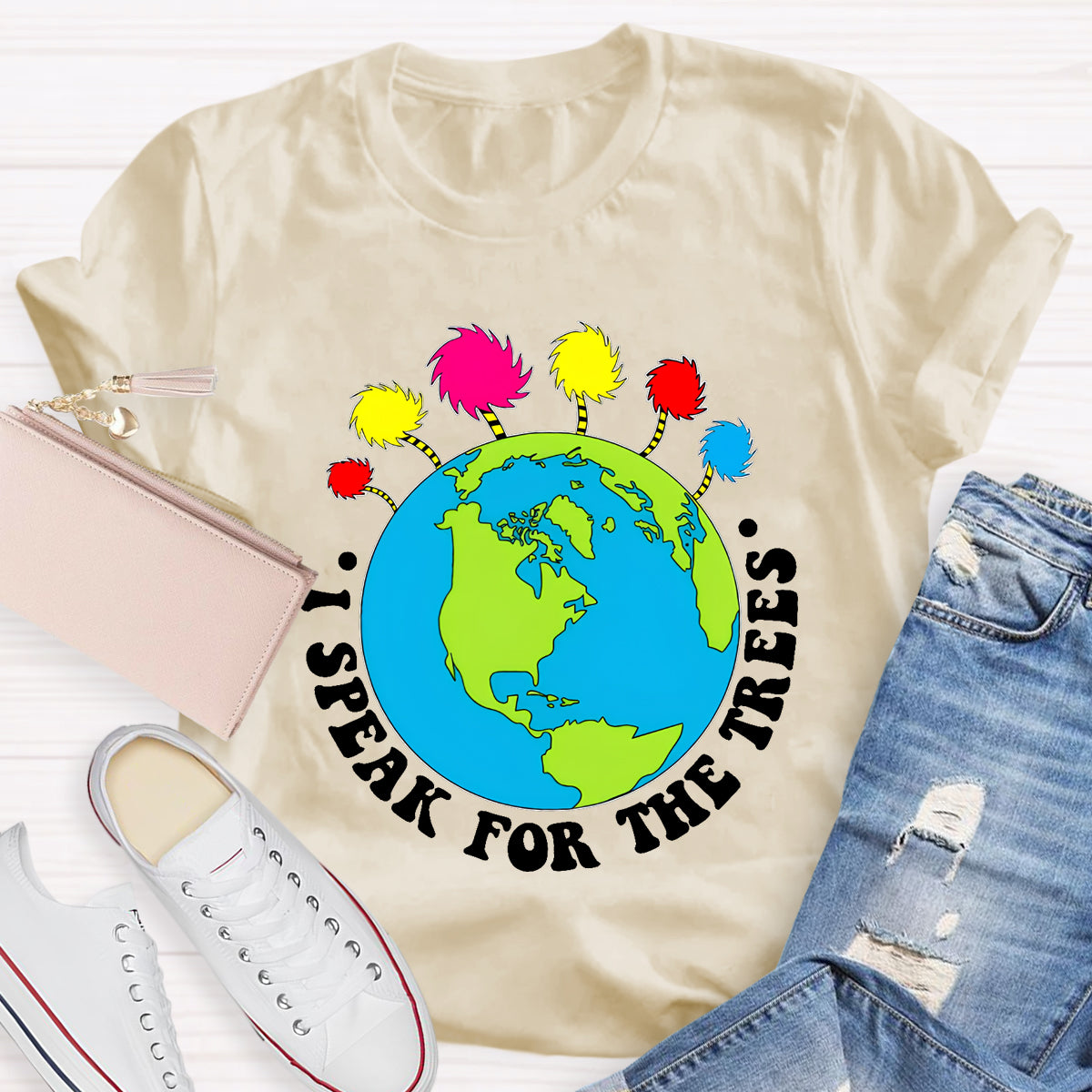 I Speak For The Trees Earth Day T-Shirt