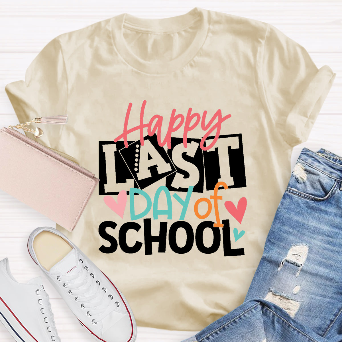 Happy Last Day Of School Card T-Shirt