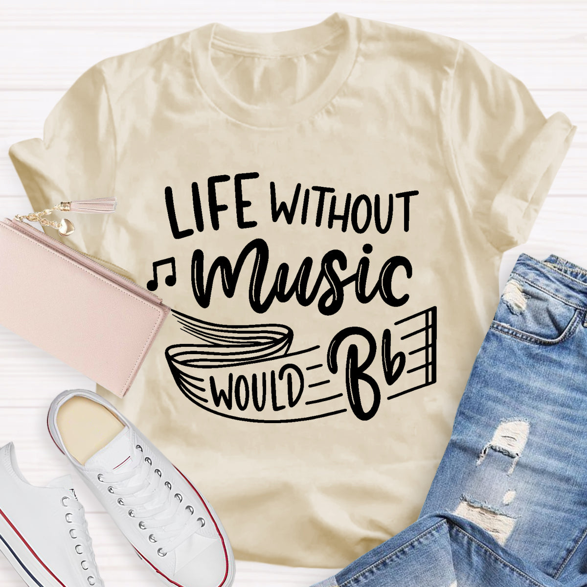 Life Without Music Would Be Boring T-Shirt